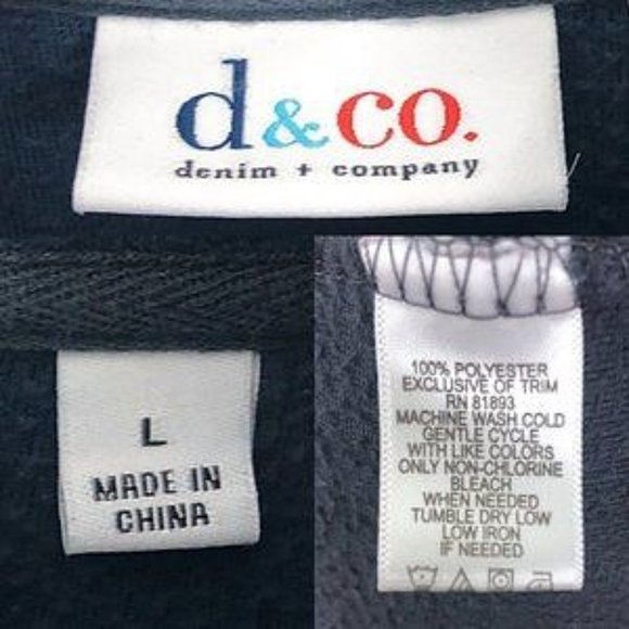 Denim & Co. Leopard Panel Fleece Sweater Jacket - Picture 4 of 5